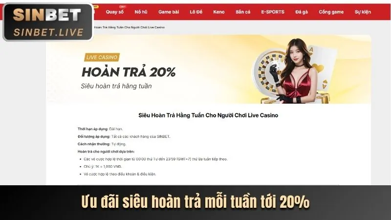Tổng quan các loại khuyến mãi w69
